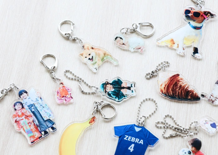 照片切割鑰匙圈